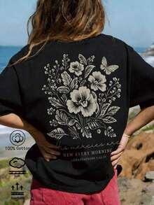 Women T-Shirts - Black - View 7