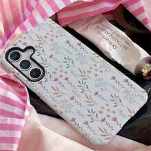 Funda para teléfono: Diseño de ramas y hojas de flores. Adecuada para s23ultra/s23plus/s22/s22plus/s22ultra/s21/s21plus/s21ultra/s23/s24/s24plus/s24ultra/s20fe/s24fe/A16/A15/s25/s25plus/s25ultra/A26/A36/A56. Funda protectora a prueba de golpes. Adecuada para iPhone 17 Pro Max 17 Air 17 16 Pro 15 14 13 12 1. - Color mixto 1 - Ver 5