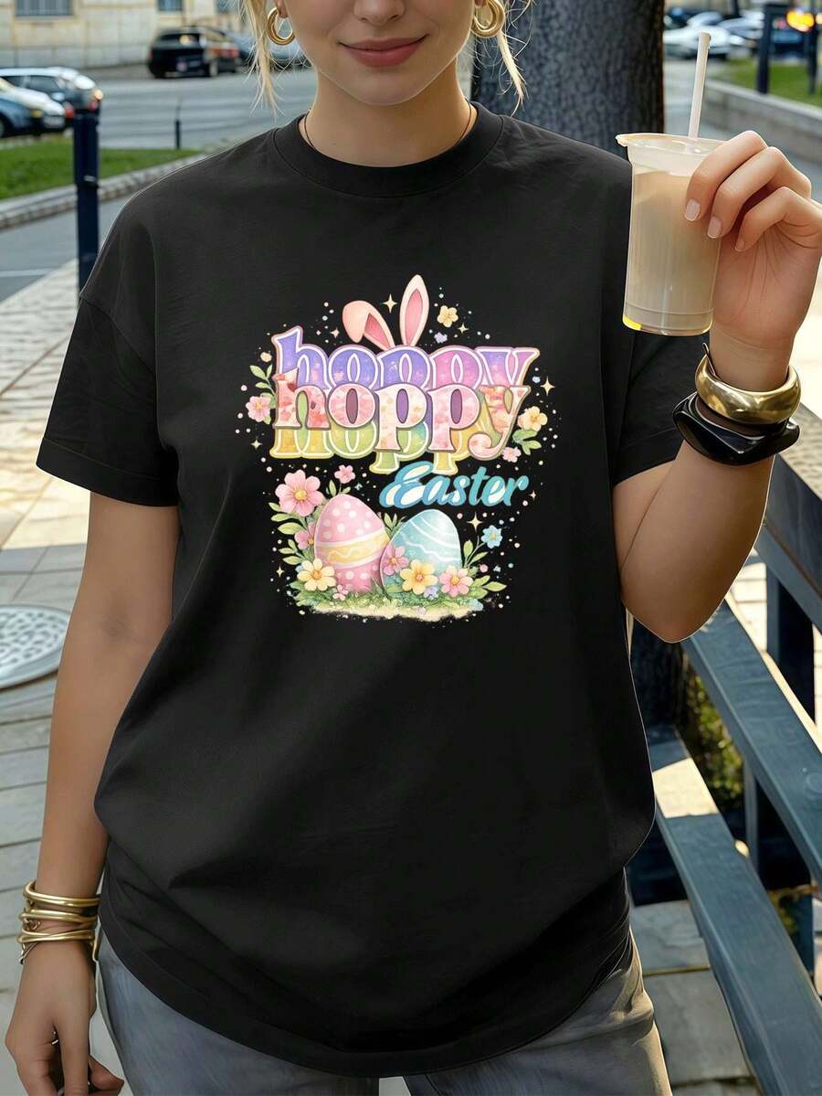Women T-Shirts - Black - View 1