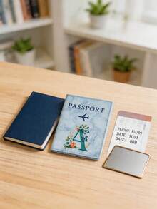 Blauer Passinhaber mit Schmetterling & Buchstaben A-Z, PU-Leder Reisepasshülle, vintage Business Passmappe für Frauen & Männer, RFID-blockierend, leicht & einfach zu reinigendes Design für Pendeln und Flughafen, perfektes Geschenk für Familie, Freunde, Geliebte, einzigartig für Geburtstag, Feiertage, Party, Muttertag, Urlaub, Hochzeit, Abschluss und weitere Anlässe - Verschiedenfarbig - Übersicht 9