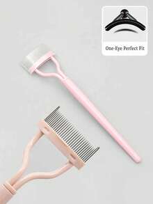 1pc Eyelash Comb, Eyelash Separator, Stainless Steel Needle Eyelash Comb, Stainless Steel Fine-Tooth Comb, Portable Eyelash Curling Assist Tool, Makeup Tool, False Eyelash Remover Tool, Eyebrow Brush, Eyeshadow Brush, Comb Brush, Mascara Brush/Comb/Bathroom Supplies/Holiday Essential/Travel Essential/Valentine's Day - One Size - View 9