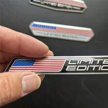 Aluminum Alloy Car Sticker In US Colors, Limited Edition, Suitable, Trucks, Motorcycles, SUVs, Hood, Trunk, Fenders, Side, And Body Decoration Accessories - C 風格 - 查看 4