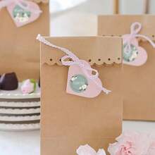 500pcs/Roll Floral Thank You Stickers, White Flower Labels For Wedding, Celebration, Gifts, Packaging, Baking, Desserts, Free Smiling Face Stickers - View 9