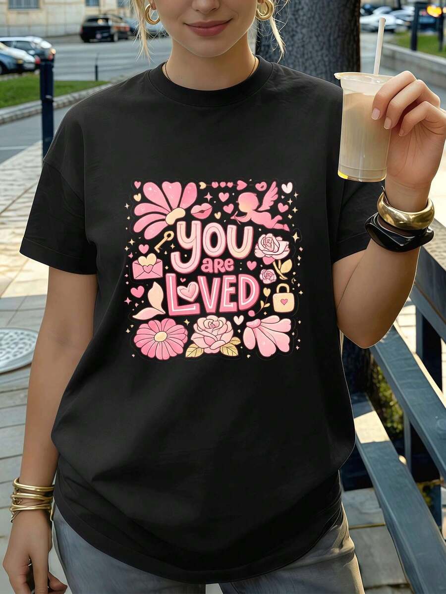 Women T-Shirts - Black - View 1