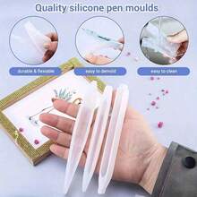 QIAO 84pcs Resin Mold Set, Including Silicone Pen Molds, Epoxy Resin Molds, Resin Casting Molds, Suitable For DIY Resin Crafts - Epoxy Resin Mold - View 6