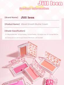 jill leen 腮红霜，天然保湿肤色提亮霜，小巧便携，#102 - 102 - 查看 11