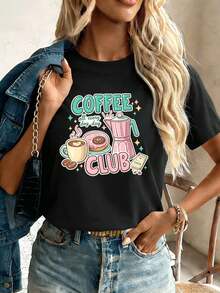 Women T-Shirts - Black - View 1