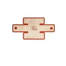 Tapete de hornear de silicona extra grande de 19.3 X 9.5 pulgadas (49 X 25 cm), hoja y bandeja de hornear de silicona reutilizable y antiadherente para pan, pizza, pastelería - apto para lavavajillas para uso doméstico y comercial - Multicolor - Ver 14