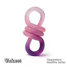 Creative Adult Stress Relief Toy - Infinity Twist Rope Twisting Toy, Twist Twist Circle Wrap Toy, Twist Twist Fun Stress Relief Toy For Adults, Infinity Decompression Transforming Twist Rope, Relieve Work And Life Pressure Small Toy - Multicolor - View 14