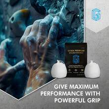 130g (2 X 65g) Premium Chalk Balls Pro-Grade Gym Chalk In Refillable Sock  Friendly Packaging Grip Enhancing Gym Accessory For Weightlifting, Rock Climbing, Gymnastics &Amp; More Package May Vary - White - View 8