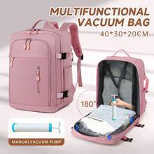 myco bags Viz Air 40x30x20厘米可转换式个人物品/随身行李/旅行背包，适合短途旅行，便携，男女通用纯色，旅行/拉杆/符合TSA规定的飞机背包，书包，返校礼物 - 彩色 - 查看 18