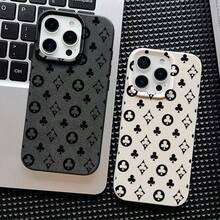 1 ốp lưng điện thoại TPU họa tiết hoa mai và vải thiều, tương thích với Apple 17 16 15 14 13 12 11 Plus Pro Max Series, ốp bảo vệ phong cách INS cá nhân hóa, hình ảnh dễ thương tối giản, bảo vệ đơn giản và thời trang. - Nhiều màu - Xem 4
