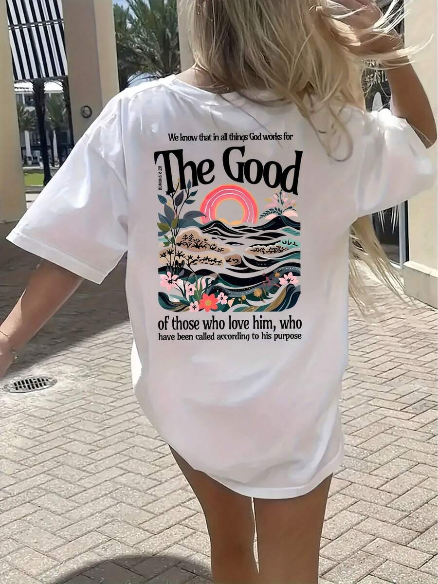 Women T-Shirts - [White] - View 1