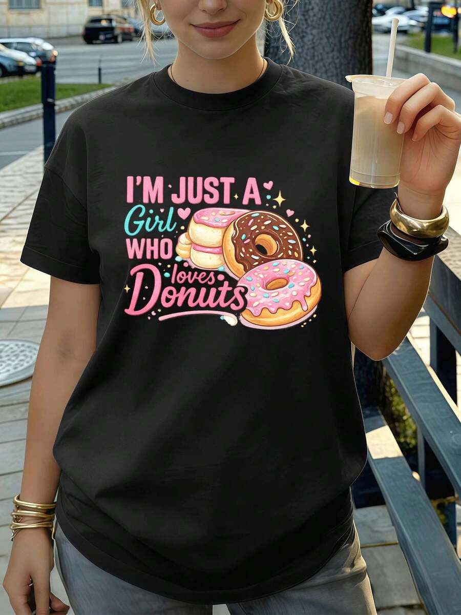 Women T-Shirts - Black - View 1