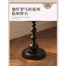 This Pure White Side Table Can Match Various Home Decor Styles, Making It A Special Gift For Friends And Family Who Just Moved In. Metal Side Table, Modern Style Living Room Furniture. - White - View 5