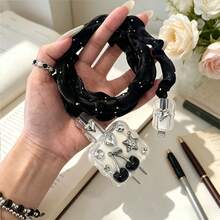 Black Cherry Charging Adapter & Cable Protective Set, Durable Apple 18-20W Charging Cable Protective Case, Anti-Breakage Cable Organizer - Multicolor - View 10