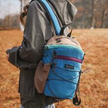 Outra mochila para atividades ao ar livre - Azul - Ver 2