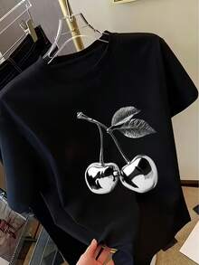 Women T-Shirts - Black 2 - View 12