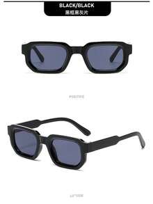 2pcs Fashion Minimalist Style Eyeglasses, Suitable For Daily Life, Office, Reading, Holiday Gifts, Outdoor Travel, Decoration, Computer Reading, Gaming, TV, Mobile Phone, Etc. - Multicolor - View 5