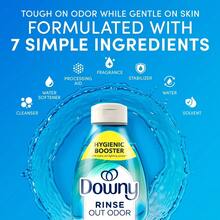 Downy Gentle On Skin & All Washable Fabrics Rinse Out Odor Laundry Rinse | Tackles Tough Odors And Refreshes, Cool Cotton Scent | Fresh Cool Cotton Scent, Fast-Acting | Better Than Vinegar, No Soaking Needed - 16 液盎司 - 查看 8