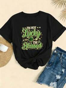 Women T-Shirts - Black - View 2