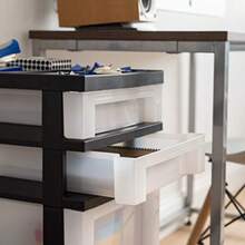 Storage Drawers - Black/Pearl - View 7