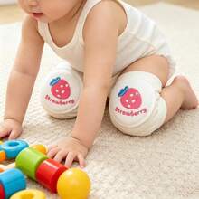 1 đôi miếng bảo vệ đầu gối cho bé tập bò, chất liệu cotton co giãn thoáng khí, dễ thương, phù hợp cho cả bé trai và bé gái, có lớp đệm mút, thích hợp cho trẻ mới biết đi. - Nhiều màu - Xem 16