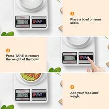 Digital Kitchen Scales - 白色 - 查看 6