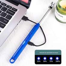 Electric Lighter: Stovetop/Grill Lighter, Original Model With USB Charging - Cor Aleatóri - Ver 6