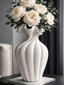 1pc Sculptural Flower Vase, Modern Vase Decor Piece - Minimalist Nordic Style Home Decor, Elegant Centerpiece For Living Room And Dining Table, Wedding & Christmas Decoration, Gift For Her, Girlfriend, Women, Ramadan, Mother's Day - Multi-color a - View 12