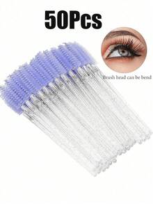 睫毛刷，多功能清洁刷 - 淡紫色 - 查看 8