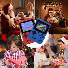 YIYI 1pc Macaron Mini 400-In-1 Handheld Game Console, Portable Retro Classic Game Machine With 400 Games, Retro Game Player, Equipped With 1020 MAh Battery, Unisex (1 Player/2 Players) - Multicolor - View 10