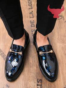 Men's Casual Loafers, Versatile Daily Wear, Can Be A Gift For Boyfriend - Blue - View 2