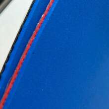 2.1mm Thick Blue Sponge Table Tennis Rubber, ITTF Certified, Professional Training & Competition Use, High Density, Powerful Attack - Multicolor - View 4
