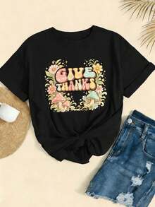 Women T-Shirts - Black - View 2