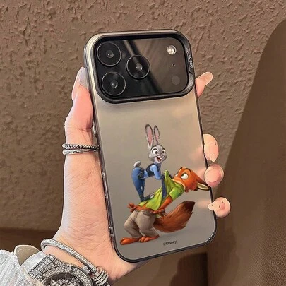 Capas para celular da Disney com Judy e Nick Wilde de Zootopia, com um estilo doce e descolado e alto apelo estético. Compatíveis com iPhone 17 Pro, 12 Pro, 14 Pro Max, 16 Pro Max, 17, 16 Plus, 15 Pro Max, 16, 14 Plus, 15 Pro, 14, 13 Pro Max, 17 Air, 12 e 11. Capas protetoras fofas e resistentes a quedas para meninas.