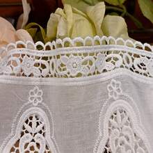 1/3 Yards European Retro Hollow Embroidery Lace 17Cm Fabric Clothing Decoration Border Sewing Additions Suitable For Wedding Dress Decoration, DIY Clothing, Doll Dresses, Home Decor, Wedding Season, And Beginner Sewing. - Multicolor - View 10