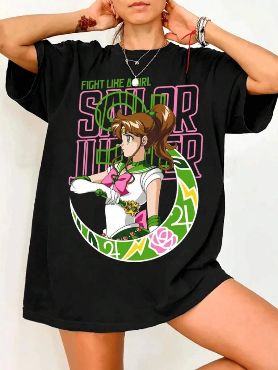 Women T-Shirts - Black - View 1