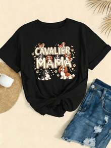 Women T-Shirts - Black - View 2