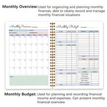Budget Planner - Financial Management Tool, Including 12-Month Budget Calendar, 50 Sheets (100 Pages) Expense Tracker Notebook, Cash Flow Forecasting And Debt Repayment Planning, Portable Financial Management Manual, Monthly - A - View 4