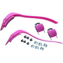 Alemon 2 Pieces Replacements Inline Roller Skating Shoes Energy Strap With Screws Nuts Skates Buckles Accessory,3 Colors Black Blue Pink - White - View 5