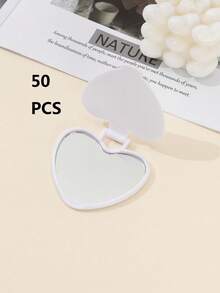 1/5/10/50pcs Cute Small Mirrors, Student Dormitory Makeup Mirror, Portable Pocket Mirror - Multicolor - View 15