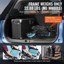 VEVOR Wheelchair, Durable Aluminum Alloy Ultra-Lightweight Wheelchairs, Portable Wheelchair With Flip-Back Desk-Length Arms, 3-Position Adjustable Footrests, 18-Inch Wide Seat, 250lbs Weight Capacity - 250lbs - View 2