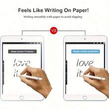 XINHONGYU Tablet Screen Protector 2pcs Matte Screen Protector Compatible With Samsung Tab S10 Lite/S10 FE/S10/S9 FE/S9/S8/S7 -X400/X406B/X520/X526B Anti-Scratch Anti-Glare Provides Paper-Like Writing Experience For Drawing And Writing Mother's Day Gift - 2pcs - View 3