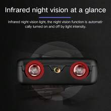 1 pieza Mini cámara, grabación 480P, visión nocturna automática, almacenamiento en tarjeta de memoria con cobertura en bucle, diseño compacto, fácil de operar y conectar y usar, adecuada para diversos entornos del hogar y la oficina - Negro - Ver 5