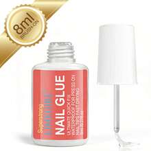 LIMEGIRL Pegamento de uñas súper fuerte, Set de 3 piezas de 8ml/botella, Adhesivo para uñas de secado rápido, Adhesivo impermeable y de larga duración adecuado para uñas postizas - Juego de 3 pegamentos para uñas - Ver 11