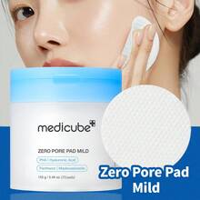 Medicube 2024 溫和細緻毛孔棉片 155g/盒 70片，柔軟親膚雙效棉片，溫和清潔與去角質，舒緩並穩定肌膚紋理，適合日常雙重清潔與面膜護理 - 2024 零毛孔溫和棉片 2.0 (70片)155g - 查看 7