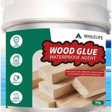 WHILELIFE Waterproof Wood Glue, Professional High-Strength Fast-Drying Wood Adhesive, Suitable For All Wood Types (Pine, Oak, Bamboo, Hardwood, Softwood), Indoor And Outdoor Weather-Resistant Wood Glue, For Furniture Repair, DIY Crafts, Woodworking Projects. - Wood Adhesive - View 12