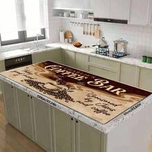 1 pieza Estera de secado absorbente con patrón de grano de café vintage, Almohadilla de drenaje multiusos, Regalo para el hogar, Decoración de mesa - XYLSD-239 - Ver 12