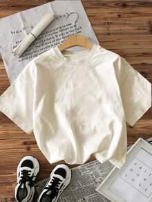 Women T-Shirts - [White] - View 8